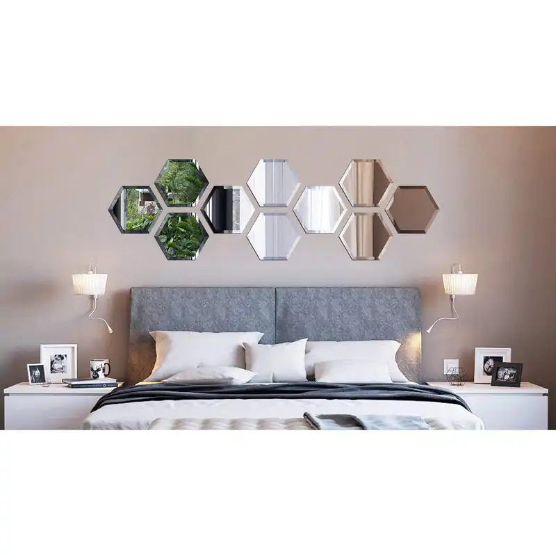 آینه پلکسی گلس مدل تزئینی دیواری