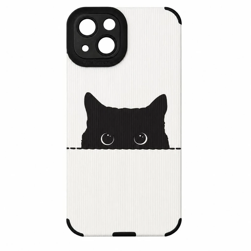 کاور مدل cbrt-001 طرح گربه مناسب برای گوشی موبایل اپل iPhone 13