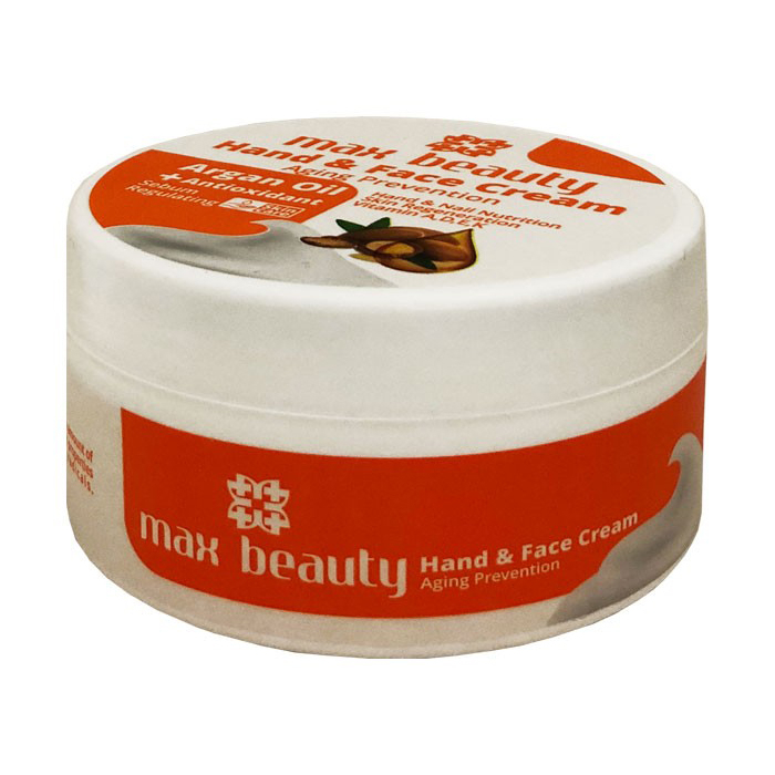 کرم مرطوب کننده مکس بیوتی مدل Argan Oil حجم 400 میلی لیتر