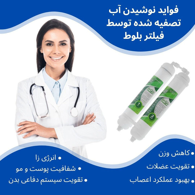 فیلتر تصفیه آب یخچال و فریزر بلوط مدل الیافی و کربن گیاهی RX 2500 G مجموعه 4 عددی فیلتر تصفیه آب یخچال و فریزر بلوط مدل الیافی و کربن گیاهی RX 2500 G مجموعه 4 عددی