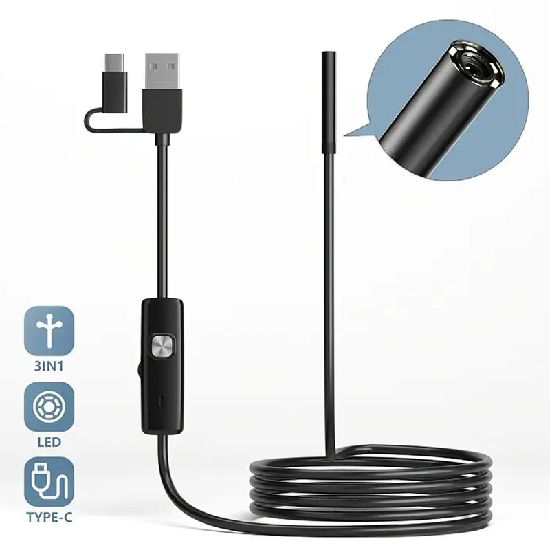 دوربین شلنگی مدل ضدآب اتوفوکوس 5MP HD NEW 2024