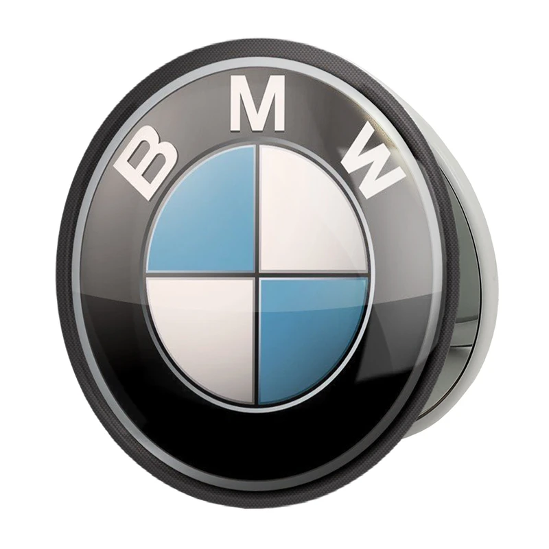 آینه جیبی خندالو طرح  بی ام دبلیو BMW مدل تاشو کد 23638 