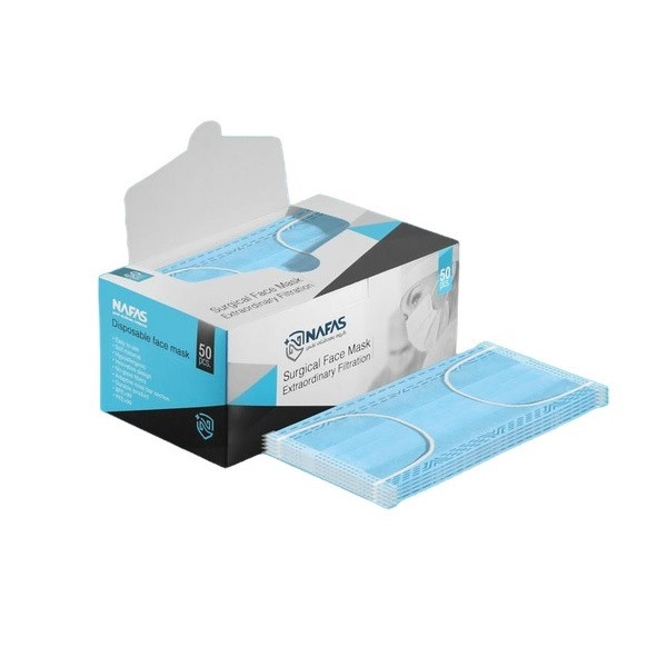 ماسک تنفسی مدل 4layer بسته 50 عددی