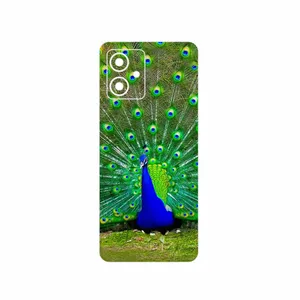 MAHOOT Peacock Cover Sticker for Motorola Moto G54