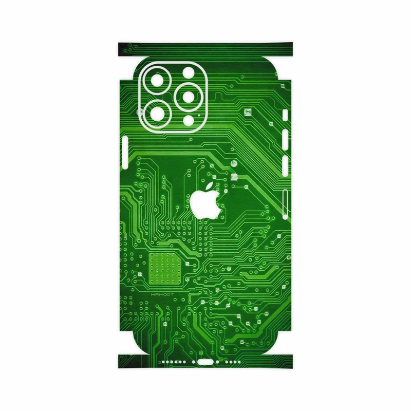 برچسب پوششی ماهوت مدل Green-Printed-Circuit-Board-FullSkin مناسب برای گوشی موبایل اپل iPhone 13 Pro Max
