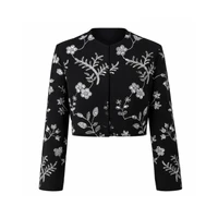 کراپ کت رسمی زنانه مدل اسپرینگ