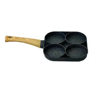 تابه مدل دسته چوبی CHU GONG FU سایز 19