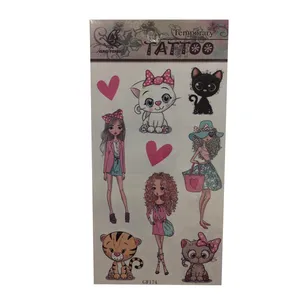 تتو موقت طرح گربه کد 174