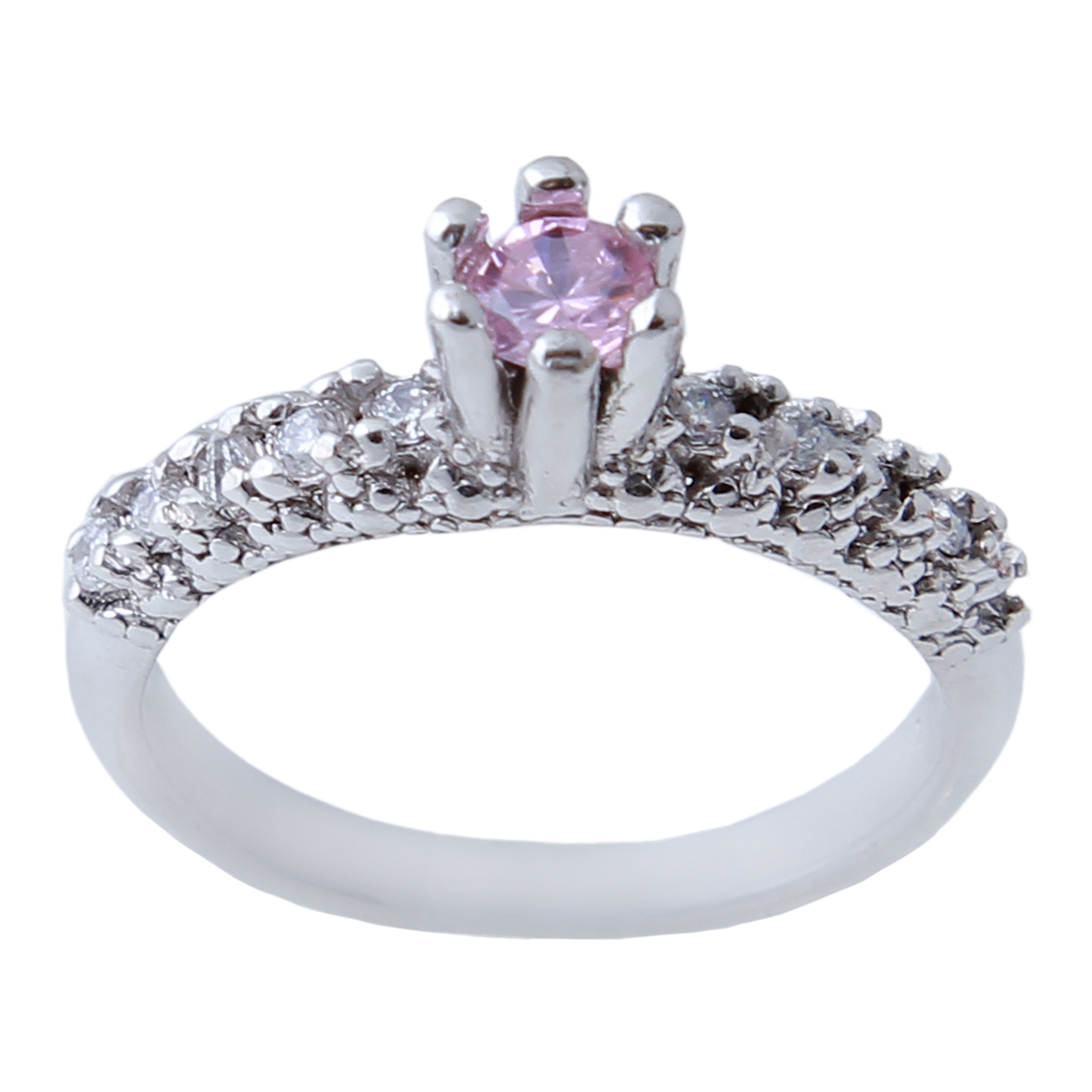 انگشتر نقره زنانه بازرگانی میلادی کد AWR_614