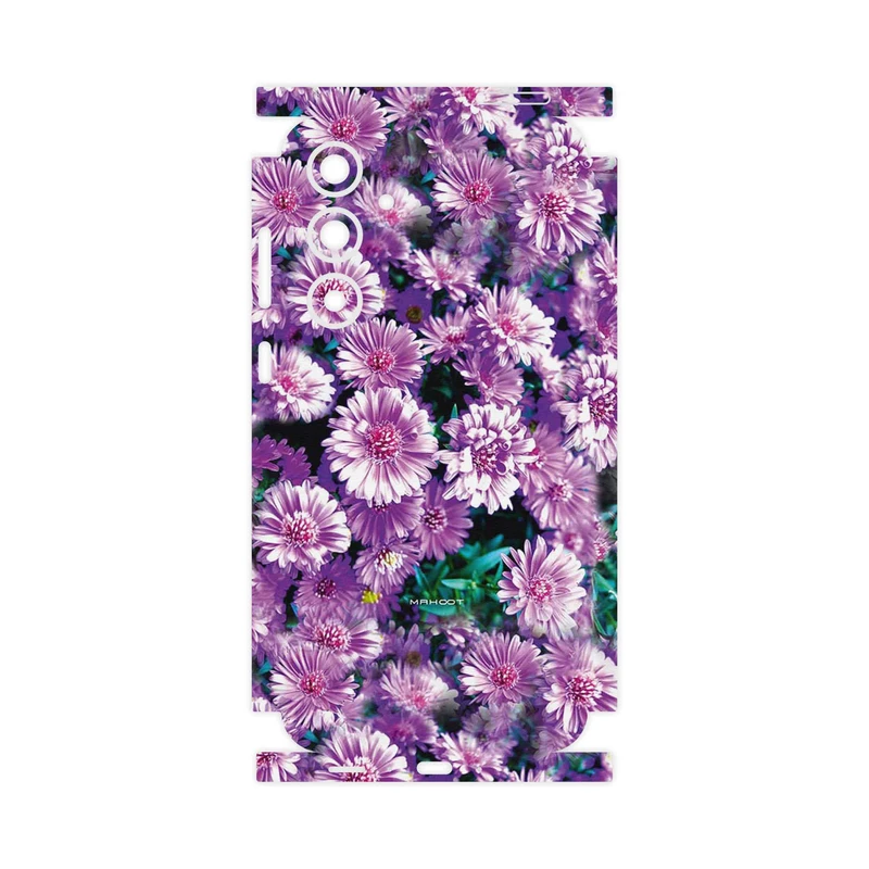 برچسب پوششی ماهوت مدل Purple_Flower-FullSkin مناسب برای گوشی موبایل سامسونگ Galaxy A35
