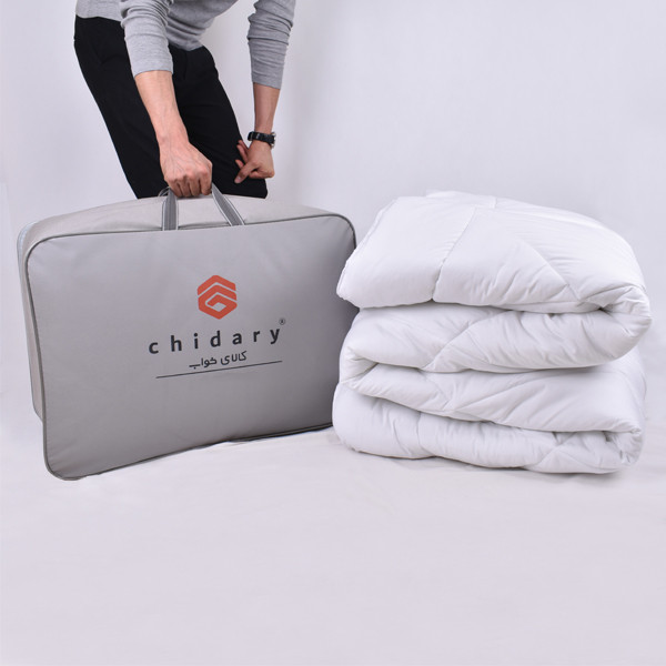 لحاف چیداری مدل میکرو یک نفره سایز 190x220سانتی متر