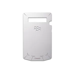 MAHOOT Matte-White Cover Sticker for BlackBerry Porsche Design P9981