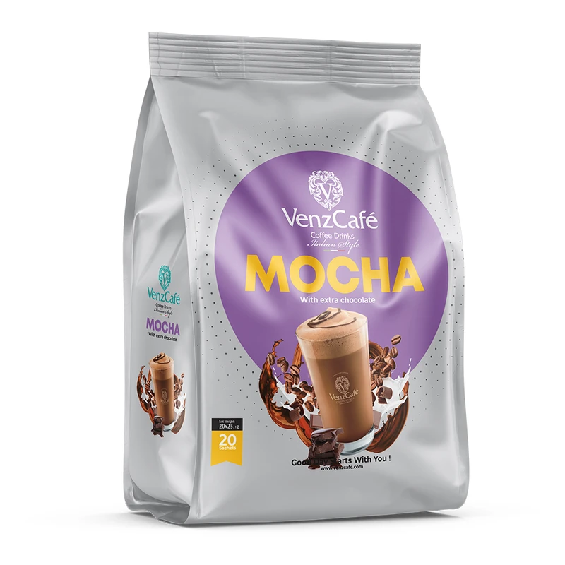 پودر موکا ونزکافه - 25 گرم بسته 20 عددی