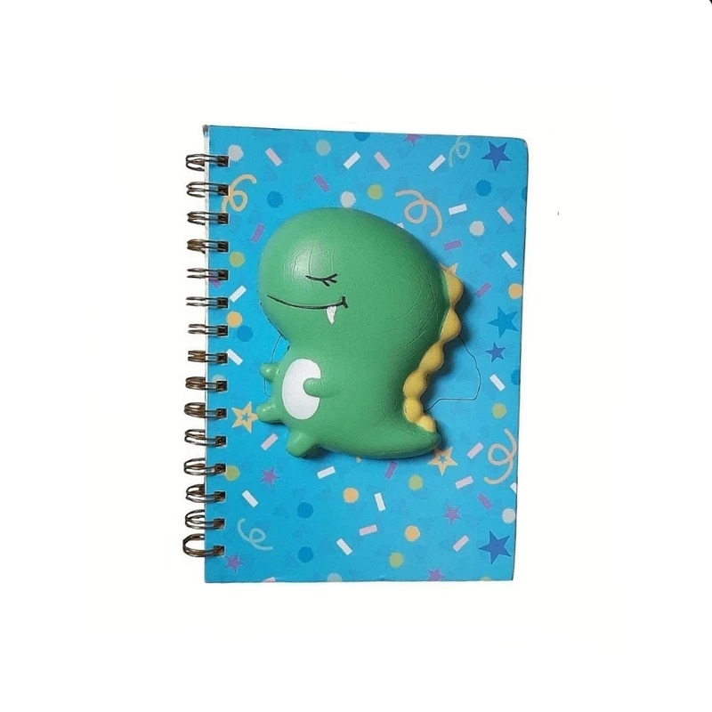 دفتر مشق 50 برگ مدل اسکوییشی طرح دایناسور