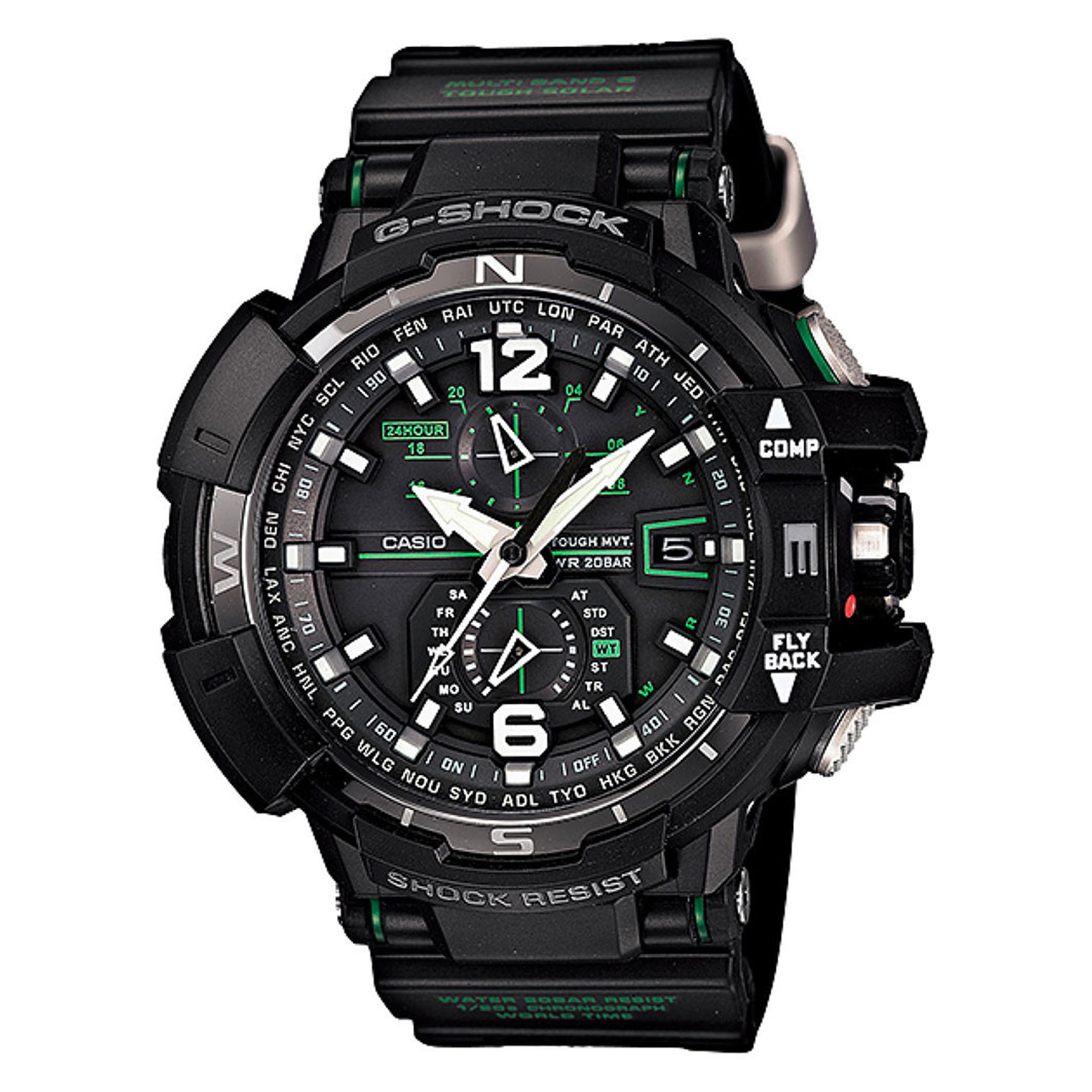 خرید                     ساعت مچی عقربه ای مردانه کاسیو سری جی شاک مدل GW-A1100-1A3DR