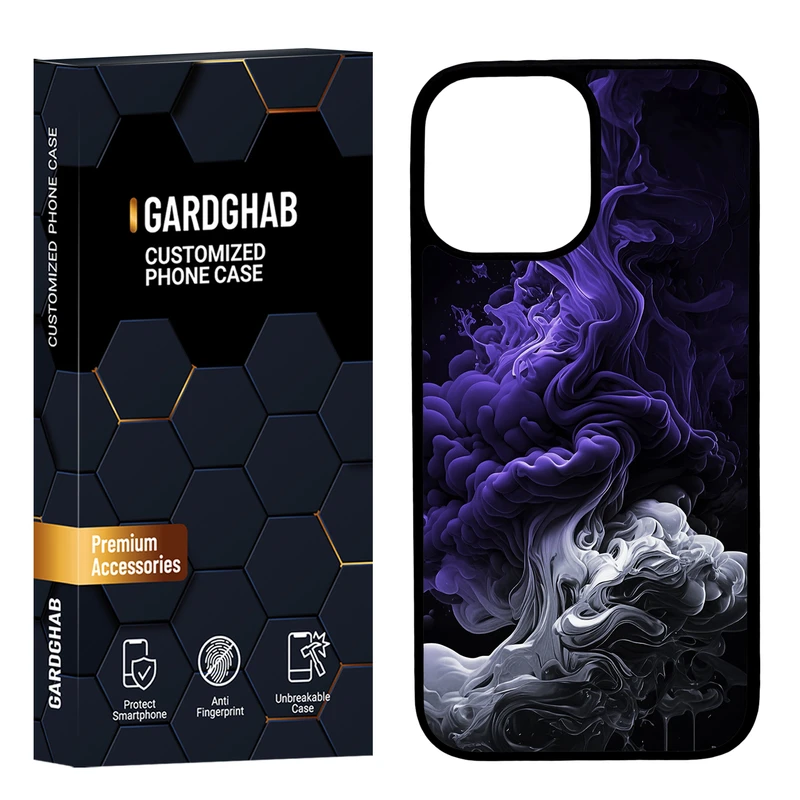 کاور گارد قاب مدل پشت گلس ساده مناسب برای گوشی موبایل اپل iPhone 12 Pro Max