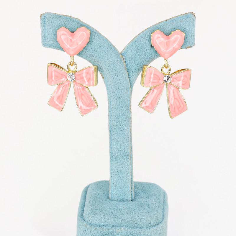 گوشواره میخی زنانه زودیکا مدل پاپیون کد AAC1110