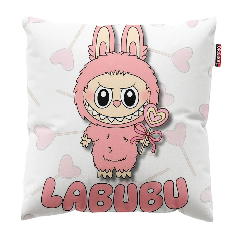 کوسن پاد آفرین طرح لبوبو کد 42 سایز 30* 30 سانتی متر