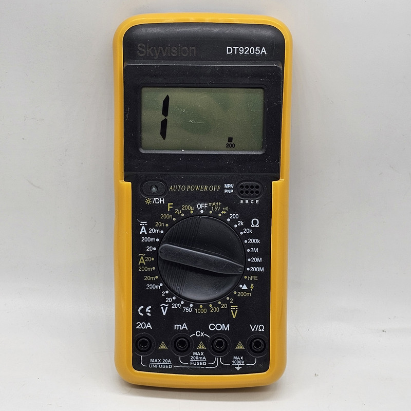 مولتی متر اسکای ویژن مدل DT9205A