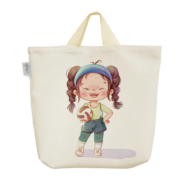 ساک خرید خندالو مدل دخترانه کودکانه کد 3183