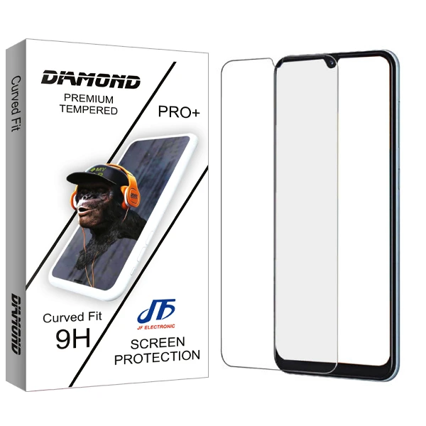 محافظ صفحه نمایش جی اف مدل Diamond glass مناسب برای گوشی موبایل سامسونگ Galaxy M10