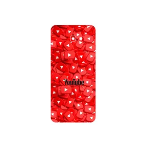 MAHOOT Youtube Cover Sticker for Samsung Galaxy J4 Plus
