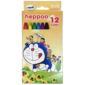 پاستل روغنی 12 رنگ هپو کد RS-2101