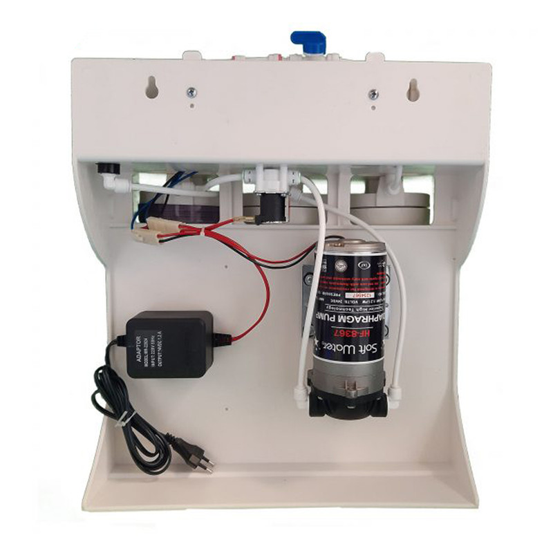 دستگاه تصفیه کننده آب سافت واتر مدل hajibashi-x700 به همراه فیلتر تصفیه آب کد 02 مجموعه 3 عددی