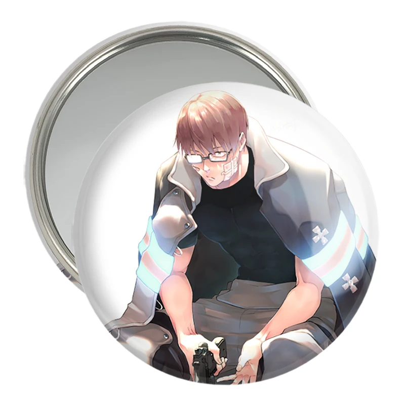 آینه جیبی خندالو مدل شینرا انیمه نیروی آتش کد 32256