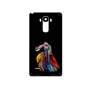 MAHOOT Rainbow Hair Digital Art Cover Sticker for LG G4 Stylus