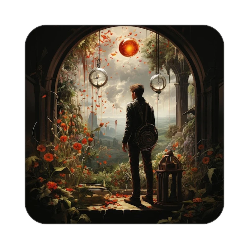 زیر لیوانی کاکتی مدل عاشقانه کد mp11108