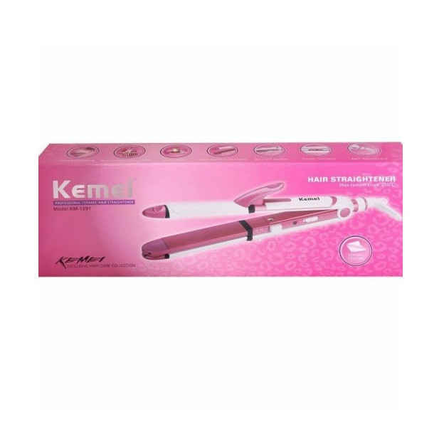 اتو و حالت دهنده ی مو کیمی مدل KM-1291 اتو و حالت دهنده ی مو کیمی مدل KM-1291