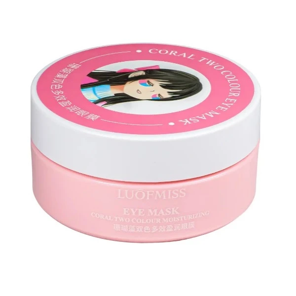 ماسک زیر چشم لافمیس مدل گل رز مناسب برای انواع پوست وزن 80 گرم بسته 60 عددی