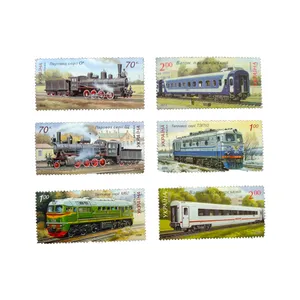 تمبر یادگاری مدل ترن کد TRA-528 مجموعه 6 عددی