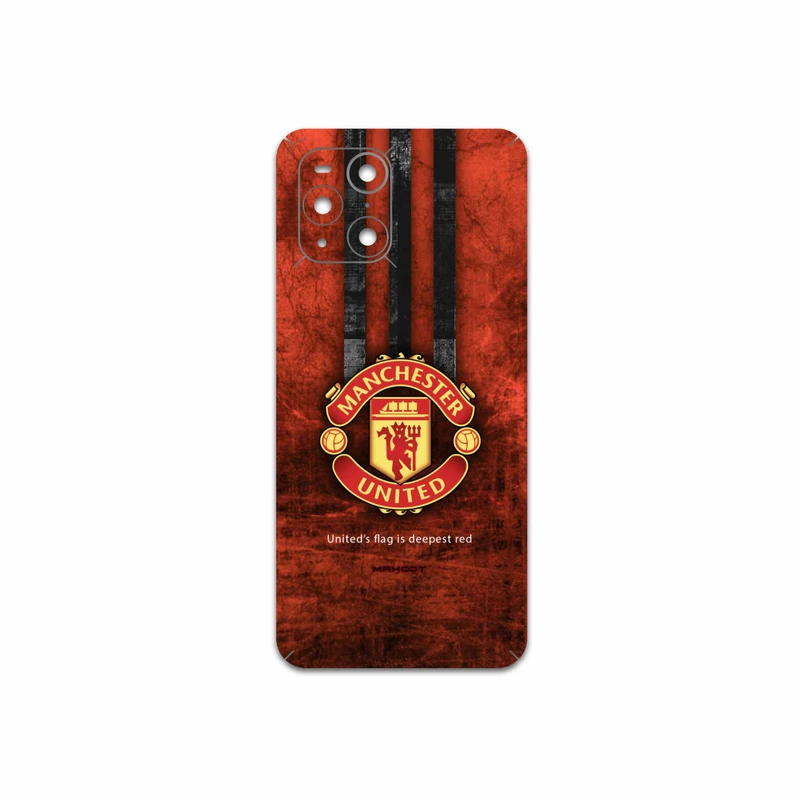 برچسب پوششی ماهوت مدل Manchester-United مناسب برای گوشی موبایل اپو Find X3 Pro