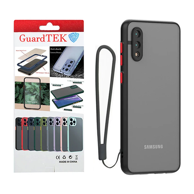کاور گاردتک مدل MBC Strap مناسب برای گوشی موبایل سامسونگ Galaxy A02 به همراه بندآویز
