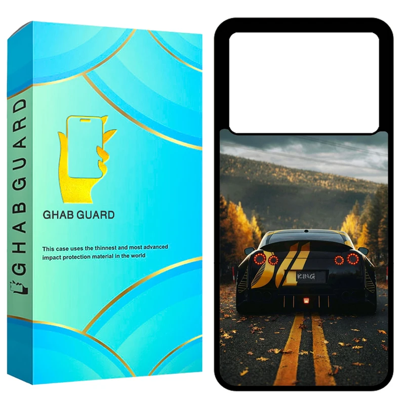 کاور قاب گارد طرح ماشین مدل GCHPK60 مناسب برای گوشی موبایل شیائومی Poco X6 Pro 5G / Redmi K70E