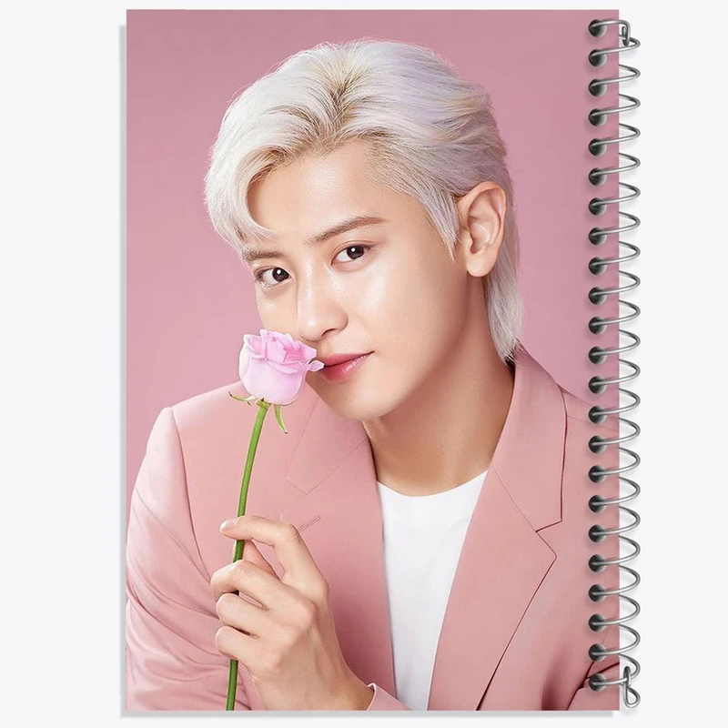 دفتر نقاشی 50 برگ خندالو مدل پارک چانیول گروه اکسو EXO کد 13319