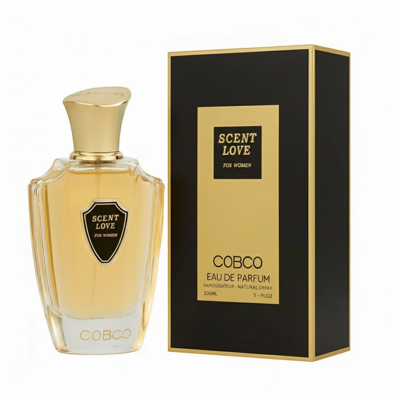 ادوپرفیوم زنانه کوبکو مدل SCENT LOVE با رایحه خنک حجم 100 میلی‌لیتر
