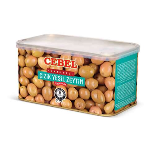 زیتون شور Çizik Yeşil Zeytin جبل - 700 گرم
