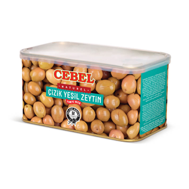 زیتون شور Çizik Yeşil Zeytin جبل - 700 گرم