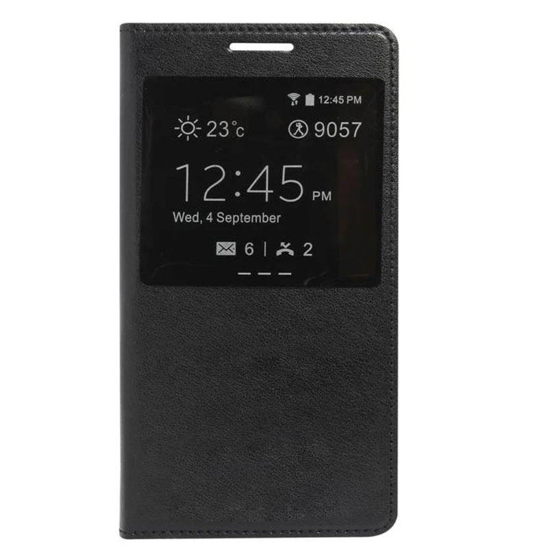 کیف کلاسوری مدل چرمی S View Cover مناسب برای گوشی موبایل سامسونگ GALAXY CORE PRIME / G360