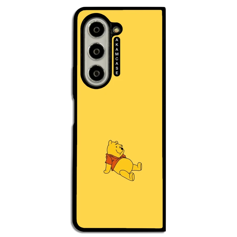 کاور آکام مدل AMC-WSGZFOLD5-POOH-24 مناسب برای گوشی موبایل سامسونگ Galaxy Z Fold 5