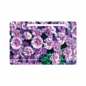 برچسب پوششی ماهوت مدل Purple-Flower مناسب برای تبلت سامسونگ Galaxy Tab S6 2019 SM-T865