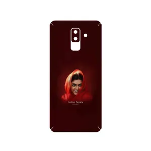 MAHOOT Portrait of an Indian Woman Cover Sticker for Samsung Galaxy A6 Plus 2018