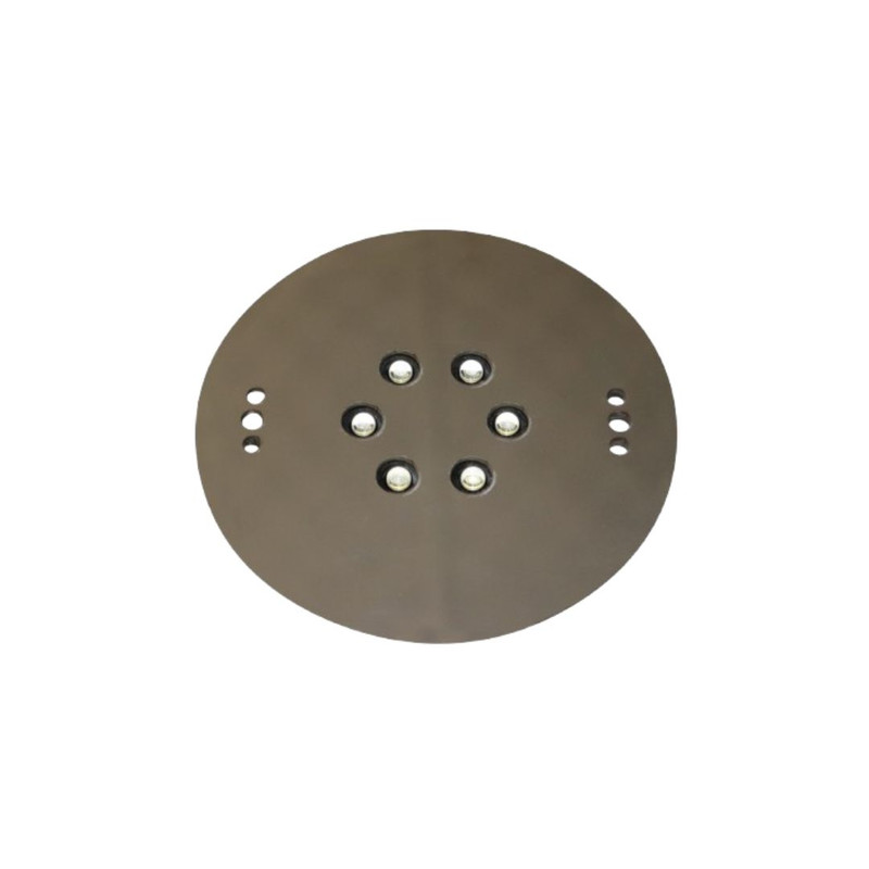 چراغ استخری 6 وات لدمن مدل توکار استیل کد 6TON