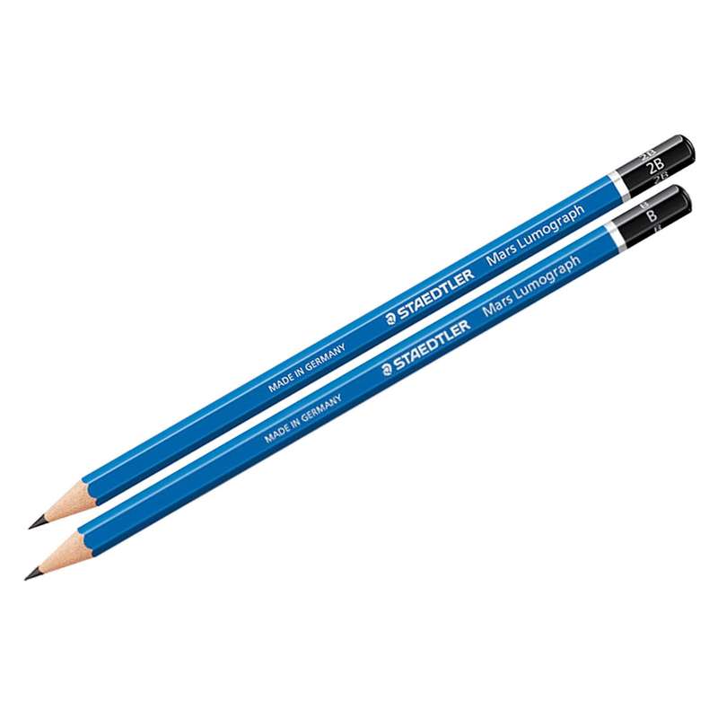 مداد طراحی استدلر مدل LOMO B2-B مجموعه 2 عددی