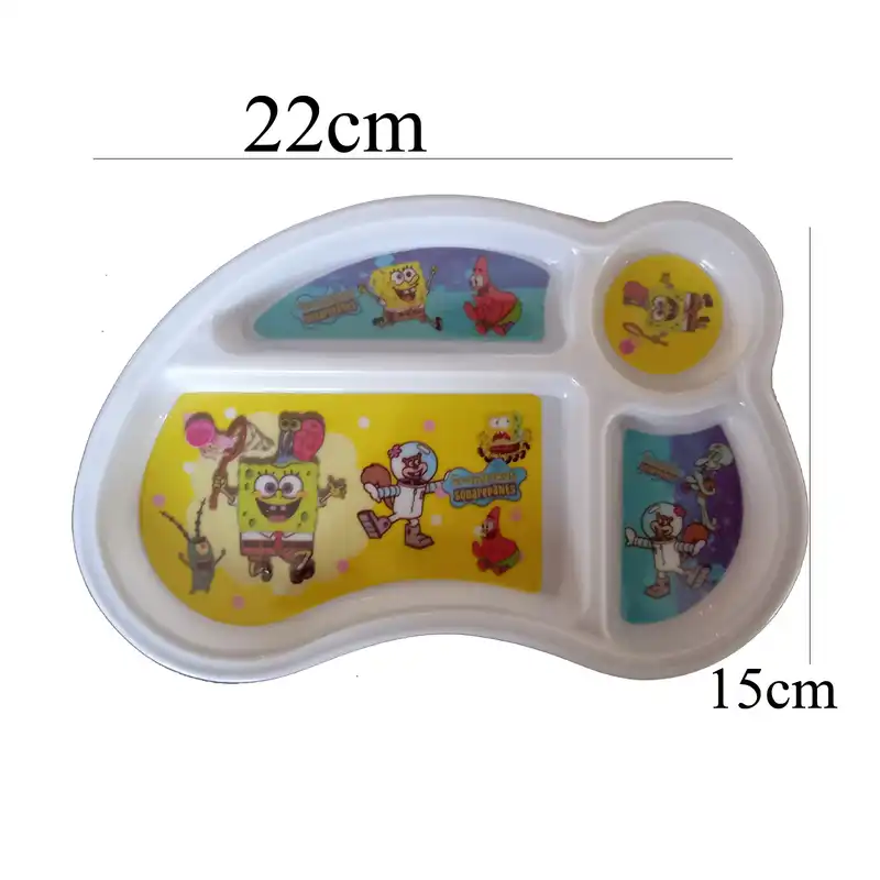 بشقاب کودک طرح باب اسفنجی کد 2020