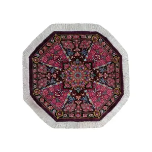 فرش دستبافت نیم متری طرح هندسی کد YM.184