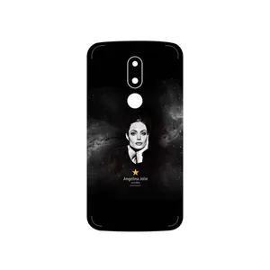 MAHOOT Angelina Jolie Cover Sticker for Motorola Moto M